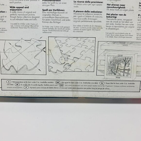 Nathan Puzzle 1000 Pieces Altair Sailboat 1996 Prestige Collection France - Picture 9 of 10